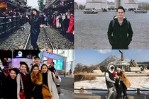 Đầu năm, sao Việt nô nức du xuân ở nước ngoài