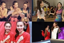 Loạt ảnh thuở còn thân của Hồ Ngọc Hà - Minh Hằng