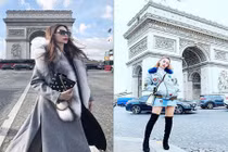 Dù đá xéo nhau, Hà Hồ - Minh Hằng vẫn diện đồ “tình thương mến thương"