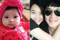 Ngắm vẻ siêu đáng yêu của con gái Thành Đạt - Hải Băng