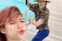 Hot Face sao Việt 24h: Khởi My - Kelvin Khánh nhí nhảnh ở Maldives