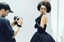 Hot Face sao Việt 24h: Hà Tăng gợi cảm ở hậu trường chụp ảnh