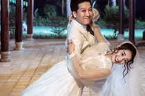 Lộ ảnh cưới nhí nhố của Trường Giang - Nhã Phương?