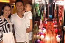 Vợ chồng Tuấn Hưng lãng mạn kỷ niệm 3 năm ngày cưới