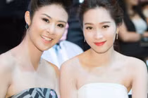 Đọ sắc cặp chị em hoa hậu thân thiết Ngọc Hân - Đặng Thu Thảo