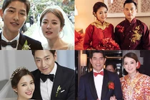 Những đám cưới đình đám nhất làng giải trí Hoa – Hàn 2017