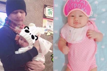 Con gái đáng yêu giống bố như tạc của Phan Như Thảo