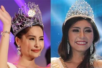 Đọ sắc Hoa hậu Đại dương 2017 và người tiền nhiệm