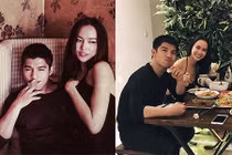 Loạt ảnh khiến Cường Seven và Vũ Ngọc Anh bị nghi yêu nhau 