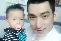 Chồng cũ Phi Thanh Vân vui mừng gặp con sau scandal ly hôn