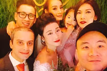 Dàn sao Việt đến mừng đám cưới Kha Mỹ Vân và chồng Tây