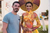 Cận cảnh trang phục dân tộc của Nguyễn Thị Thành