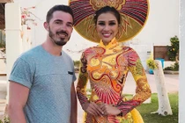 Cận cảnh trang phục dân tộc của Nguyễn Thị Thành