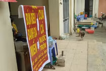 Ảnh: Dạt khỏi vỉa hè, quán ăn chui gầm cầu thang chung cư