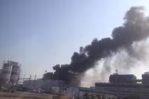 Đang điều tra nguyên nhân cháy nhà máy nhiệt điện Thái Bình 2