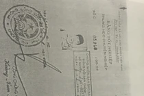 Dùng bằng giả, Phó chánh thanh tra tỉnh Hải Dương bị cách chức ĐUV