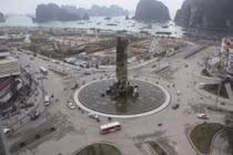 Chùm ảnh: Ngắm cột đồng hồ 35 tỷ “khủng” nhất Quảng Ninh