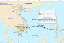 Đi qua Nam Tây Nguyên, bão số 12 suy yếu thành áp thấp nhiệt đới
