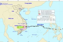 Đi qua Nam Tây Nguyên, bão số 12 suy yếu thành áp thấp nhiệt đới