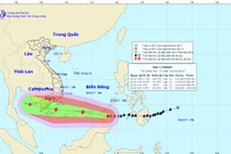 Bão Tembin hướng đến đồng bằng sông Cửu Long, có thể mạnh “khủng khiếp”