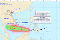 Bão Tembin hướng đến đồng bằng sông Cửu Long, có thể mạnh “khủng khiếp”