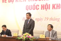 Kỳ họp thứ 3 Quốc hội khóa XIV chính thức khai mạc ngày 22/5