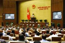 Quốc hội thông qua Chương trình xây dựng luật, pháp lệnh năm 2018