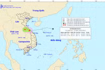 Bão số 4 suy yếu thành áp thấp nhiệt đới gây mưa lớn