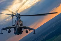 Chùm ảnh đẹp phi đội "Đại bàng vàng" của Không quân Nga