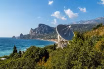 Bí ẩn đài anten to khủng khiếp tại bán đảo Crimea