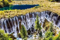 Thác nước nổi tiếng trong phim Tây Du Ký bị sụp đổ do động đất