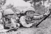 Kinh ngạc hỏa lực "khủng" của lính Nhật trong Chiến tranh Thế giới