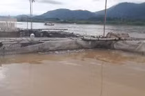 Cá chết trắng do thủy điện Hòa Bình xả lũ: Dân khóc như mưa