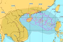 Bão số 11 giật cấp 15, dự báo đổ bộ miền Trung