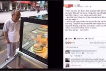 Xôn xao cụ ông 80 tuổi mua bánh sinh nhật tặng vợ