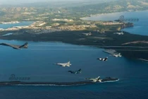 Mục kích chiến đấu cơ Mỹ-Nhật-Úc khuấy động Thái Bình Dương