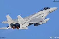 Loạt ảnh ấn tượng chiến đấu cơ F-15J của Nhật Bản