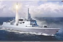  Nóng: Trung Quốc vừa hạ thủy siêu hạm 10.000 tấn Type 055