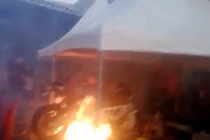 BMW S1000RR 750 triệu cháy dữ dội sau màn biểu diễn lỗi