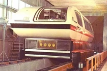 Ảnh hiếm về tàu điện từ trường đầu tiên của Nga