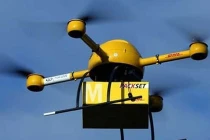 Tận mục máy bay đi giao hàng