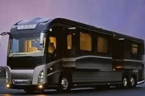 Ngắm xe buýt dát vàng phục vụ hoàng tử Ả Rập