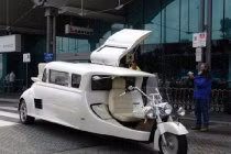 Siêu moto Harley Davidson limousine cực dị cho các cặp tình nhân