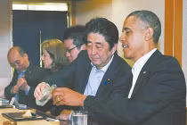 Thăm nhà hàng sushi nơi Tổng thống Mỹ, Thủ tướng Nhật uống rượu