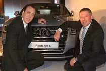 Tài tử Nicolas Cage giới thiệu Audi A8L bản nâng cấp