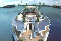 Dàn du thuyền triệu đô chạy bằng năng lượng mặt trời