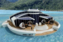 Ngắm resort cực độc giữa biển khơi