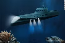 Soi nội thất đẳng cấp của tàu ngầm cho giới siêu giàu