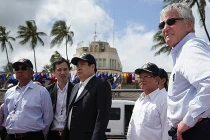 Đại tướng Phùng Quang Thanh thăm căn cứ quân sự Mỹ 