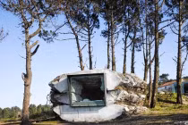 Nghệ thuật độc đáo xây nhà trong đá tảng